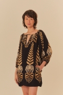 VESTIDO CURTO ESPLENDOR TROPICAL