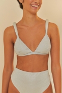 CONJUNTO ALCA LUREX PRATA