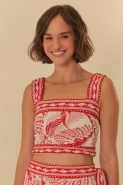 BLUSA ALÇA MAGIA DE TUCANO