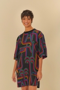 VESTIDO TSHIRT LOGO TUCA