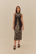 VESTIDO MIDI BORBOLINA