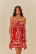 VESTIDO CURTO RELICARIO TROPICAL