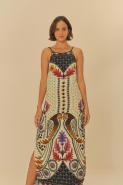 VESTIDO MIDI TAPETE DE ARARA