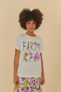 TSHIRT FIT FARM RIO FLORES OFF