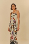 VESTIDO MIDI TAPETE DE ARARA