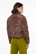 JAQUETA DE NYLON COM LOGO