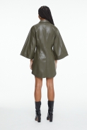 VESTIDO LIKE LEATHER CURTO