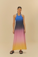 VESTIDO FRENTE UNICA DEGRADE LATINA
