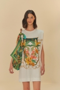 VESTIDO CURTO RIQUEZA TROPICAL