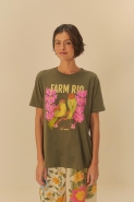 TSHIRT FIT FARMRIO PASSAROS