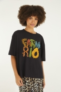 TSHIRT QUADRADA FARMRIO BICHOS
