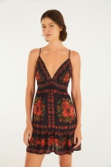 VESTIDO CURTO ALCA ROSALIA
