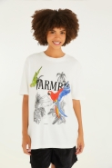 TSHIRT MEDIA PAISAGEM IPANEMA OFF