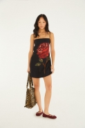 VESTIDO CURTO FLOR ROSALIA