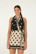 VESTIDO CURTO LENCO POA