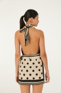 VESTIDO CURTO LENCO POA
