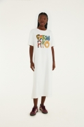 VESTIDO TSHIRT CROPPED FARM RIO BICHOS