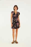 VESTIDO CURTO FLORAL BERLIM