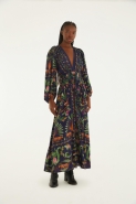 VESTIDO LONGO FLORESTA DOCE