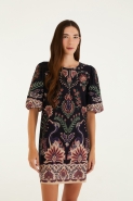 VESTIDO TSHIRT JARDIM MARAVILHOSO