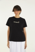 TSHIRT FIT FARMRIO TUCANINHO PRETA