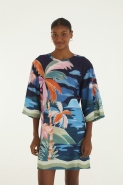 VESTIDO TSHIRT BIG LUAR