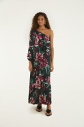 VESTIDO LONGO OMBRO SO LINEIA