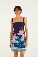 VESTIDO CURTO LUAR