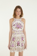 VESTIDO CURTO POESIA DE FLOR