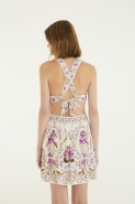 VESTIDO CURTO POESIA DE FLOR