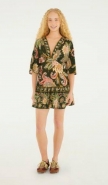 VESTIDO CURTO FLORAL DELHI