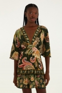 VESTIDO CURTO FLORAL DELHI
