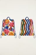 BOLSA PRAIANA FLORAL X DANCA DE LISTRAS