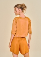 BLUSA OPEN MARROM INCEPTION