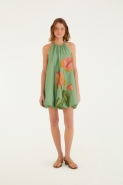 VESTIDO CURTO BALONE ANTURIO 