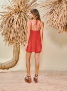 VESTIDO OPEN VERMELHO QUENTE