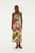 VESTIDO MIDI FLORARTE