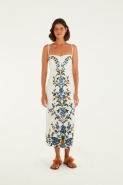 VESTIDO MIDI FLORAL PENELOPE