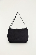 BOLSA TRANSVERSAL BRISA PUFFER PRETO