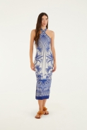 VESTIDO MIDI AFETO TROPICAL
