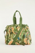 BOLSA CARIOCA FLORESTA PASSARINHO VERDE