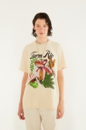 TSHIRT MEDIA MANGARA FARM RIO BEGE