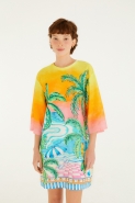 VESTIDO TSHIRT BIG PAISAGEM SOLAR