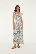 VESTIDO CROPPED AZULEJARIA