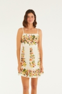 VESTIDO CURTO FLORAL MALI