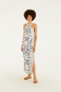 VESTIDO CROPPED AZULEJARIA