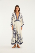 VESTIDO MIDI MAR DE ONDAS