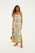 VESTIDO LONGO FLORAL EMILIA