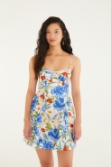 VESTIDO CURTO FLOR DE COGUMELO