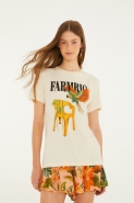 TSHIRT FIT CADEIRA E BIQUINI FARM RIO